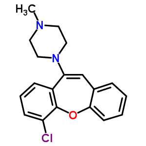 PIPERAZINE,1-(6-CHLORODIBENZO[B,F]OXEPIN-10-YL)- 4-METHYL-