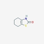 2(3H)-Benzothiazolone, 4,5,6,7-tetrahydro- molecular structure