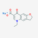 sodium 5-ethyl-8-oxo-2,3,5,8-tetrahydrofuro[2,3-g]quinoline-7-carboxylate