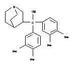 1-Azabicyclo[2.2.2]oct-3-yl[bis(3,4-dimethylphenyl)]methanol