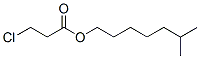 3-Chloropropanoic acid 6-methylheptyl ester molecular structure
