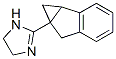 1H-IMIDAZOLE,2-(1A,6-DIHYDROCYCLOPROP[A]INDEN-6A-1H-YL)-4,5-DIHYDRO-,(+)- molecular structure