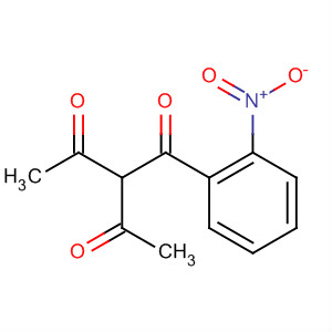 2,4-Pentanedione, 3-(2-nitrobenzoyl)- molecular structure
