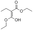 Butanoic acid, 2-(ethoxyhydroxymethylene)-, ethyl ester molecular structure