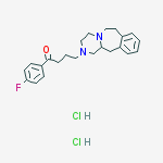 4-(3,4,6,7,12,12a-hexahydro-1h-pyrazino[2,1-b][3]benzazepin-2-yl)-1-(4-fluorophenyl)butan-1-one;dihydrochloride