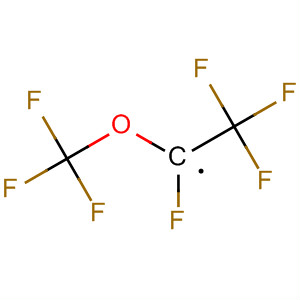 Ethyl, 1,2,2,2-tetrafluoro-1-(trifluoromethoxy)- molecular structure