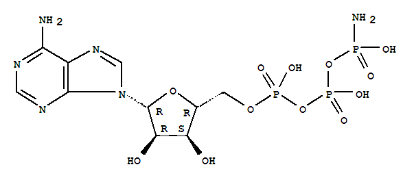 ATP-gamma amidate molecular structure