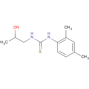 Thiourea, N-(2,4-dimethylphenyl)-N'-(2-hydroxypropyl)- molecular structure