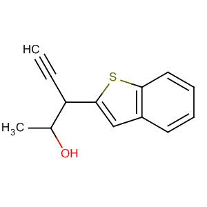 Benzo[b]thiophene-2-propanol, a-ethynyl- molecular structure