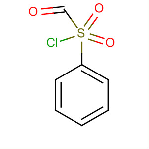 Benzenesulfonyl chloride, formyl- molecular structure