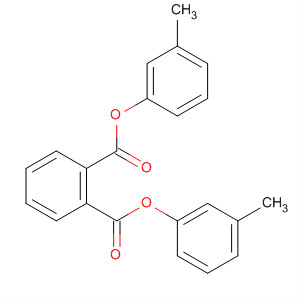 1,2-Benzenedicarboxylic acid, bis(3-methylphenyl) ester molecular structure
