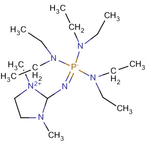 1H-Imidazolium,4,5-dihydro-1,3-dimethyl-2-[[tris(diethylamino)phosphinidene]amino]-,(hydrogen difluoride)