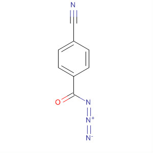 Benzoyl azide, 4-cyano- molecular structure