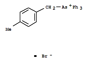 (4-methylbenzyl)(triphenyl)-lambda~5~-arsanyl molecular structure