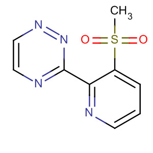 Pyrido[2,3-e]-1,2,4-triazine, 3-(methylsulfonyl)- molecular structure
