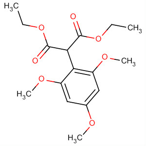 Propanedioic acid, (2,4,6-trimethoxyphenyl)-, diethyl ester molecular structure
