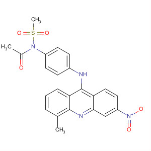 Acetamide,N-[4-[(5-methyl-3-nitro-9-acridinyl)amino]phenyl]-N-(methylsulfonyl)-