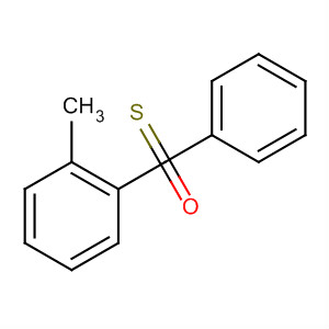 Methanethione, (2-methylphenyl)phenyl-, S-oxide molecular structure