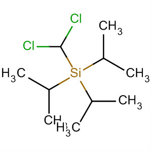 Silane, (dichloromethyl)tris(1-methylethyl)- molecular structure