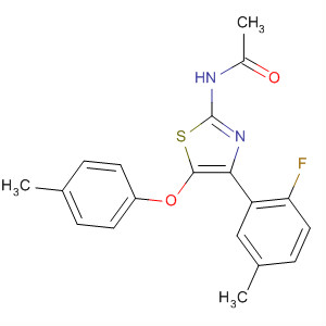 Acetamide,N-[4-(2-fluoro-5-methylphenyl)-5-(4-methylphenoxy)-2-thiazolyl]-