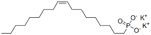 potassium (Z)-9-octadecenyl phosphonate molecular structure