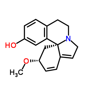 (3alpha)-3-methoxy-1,2,6,7-tetradehydroerythrinan-15-ol molecular structure