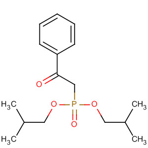 Phosphonic acid, (2-oxo-2-phenylethyl)-, bis(2-methylpropyl) ester