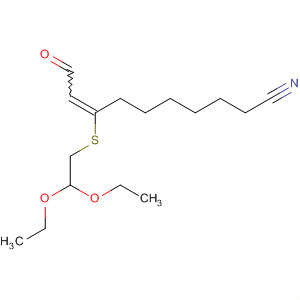 8-Decenenitrile, 8-[(2,2-diethoxyethyl)thio]-10-oxo-