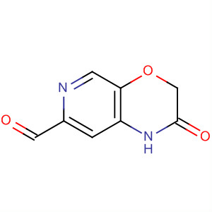1H-Pyrido[3,4-b][1,4]oxazine-7-carboxaldehyde, 2,3-dihydro-2-oxo- molecular structure