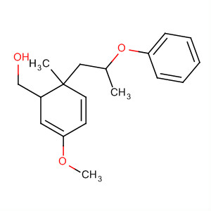 Benzenemethanol, 4-methoxy-a-methyl-a-(2-phenoxypropyl)- molecular structure