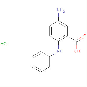 Benzoic acid, 5-amino-2-(phenylamino)-, monohydrochloride