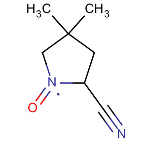 2H-Pyrrole-5-carbonitrile, 3,4-dihydro-3,3-dimethyl-, 1-oxide molecular structure