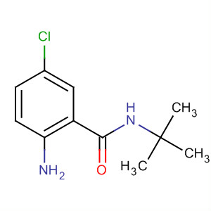 Benzamide, 2-amino-5-chloro-N-(1,1-dimethylethyl)- molecular structure