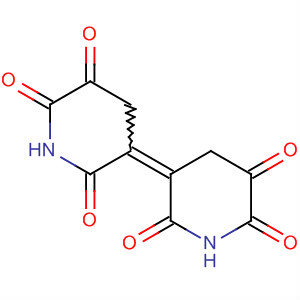 2,3,6-Piperidinetrione, 5-(2,5,6-trioxo-3-piperidinylidene)- molecular structure