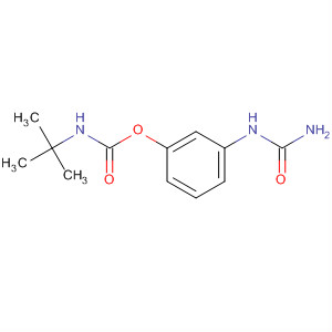 Carbamic acid, (1,1-dimethylethyl)-, 3-[(aminocarbonyl)amino]phenylester molecular structure