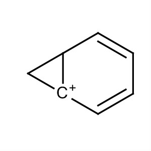 Bicyclo[4.1.0]hepta-2,4-dien-1-ylium molecular structure