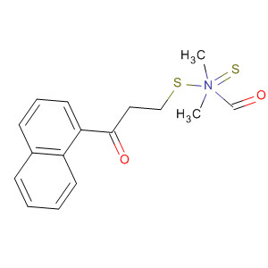 Carbamodithioic acid, dimethyl-, 3-(1-naphthalenyl)-3-oxopropyl ester