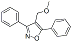 ISOXAZOLE,4-(METHOXYMETHYL)-3,5-DIPHENYL- molecular structure
