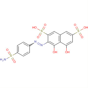 2,7-Naphthalenedisulfonic acid,3-[[4-(aminosulfonyl)phenyl]azo]-4,5-dihydroxy-
