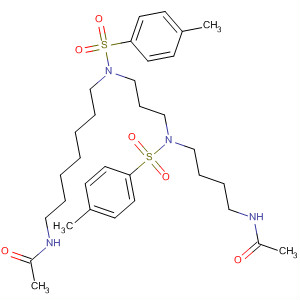 Acetamide,N-[7-[[3-[[4-(acetylamino)butyl][(4-methylphenyl)sulfonyl]amino]propyl][(4-methylphenyl)sulfonyl]amino]heptyl]-