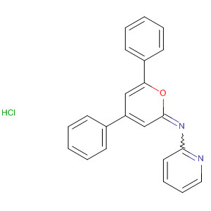 2-Pyridinamine, N-(4,6-diphenyl-2H-pyran-2-ylidene)-,monohydrochloride