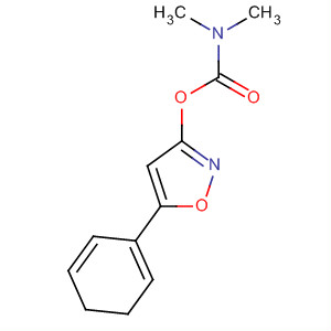 Carbamic acid, dimethyl-, 4,5-dihydro-5-phenyl-3-isoxazolyl ester molecular structure