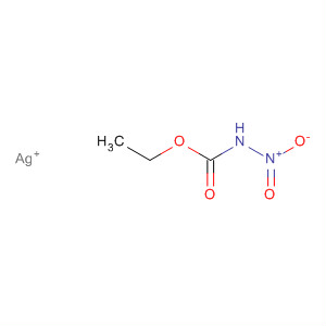 Carbamic acid, nitro-, ethyl ester, silver(1+) salt molecular structure