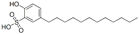 5-DODECYL-2-HYDROXYBENZENESULFONIC ACID molecular structure
