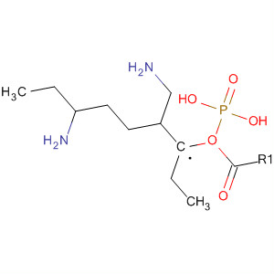 Phosphonic acid, [5-amino-2-(aminomethyl)pentyl]-, diethyl ester molecular structure