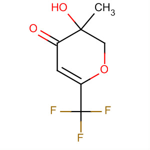 4H-Pyran-4-one, 2,3-dihydro-3-hydroxy-3-methyl-6-(trifluoromethyl)-