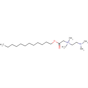 Ethanaminium,N-[2-(dimethylamino)ethyl]-2-(dodecyloxy)-N,N-dimethyl-2-oxo- molecular structure