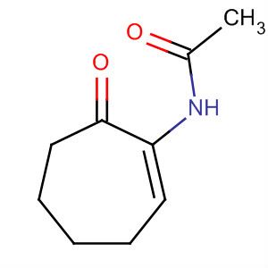 Acetamide, N-(7-oxo-1-cyclohepten-1-yl)- molecular structure