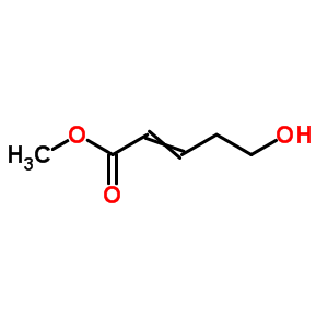 methyl 5-hydroxypent-2-enoate molecular structure