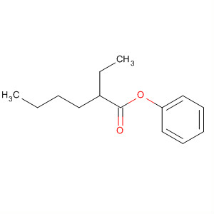 Hexanoic acid, 2-ethyl-, phenyl ester molecular structure